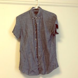 J.crew factory chambray slim fit shirt